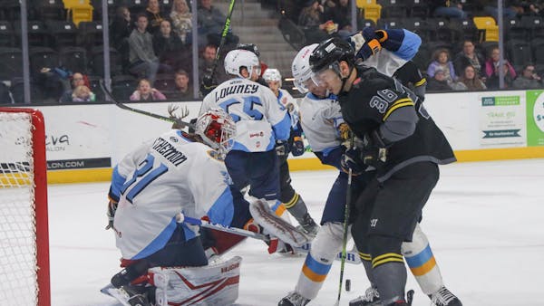 Keenan picks up first professional hat trick in Walleye sweep