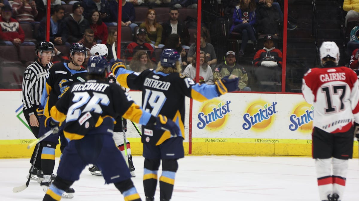 Centazzo, Tuomisto combine for five goals in overtime win over Cyclones