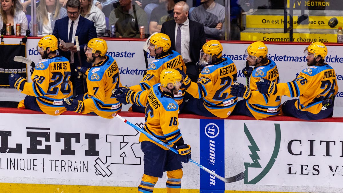 Hawkins scores in Game 4 loss to Trois-Rivières