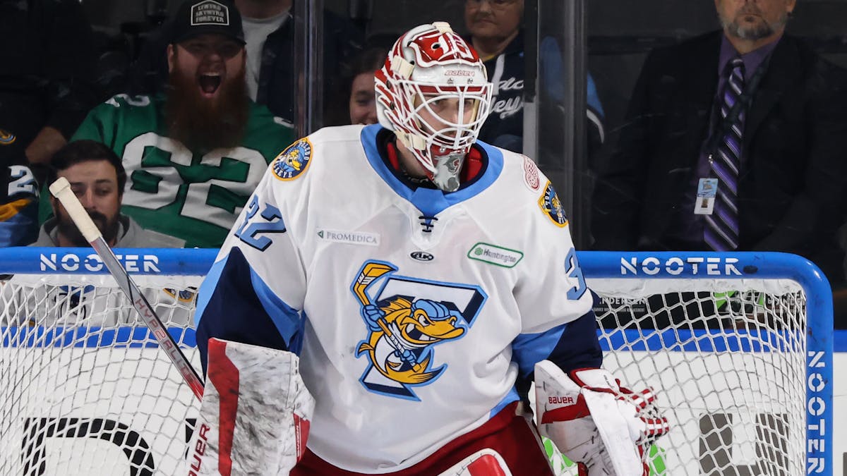 Carter Gylander named ECHL Goaltender of the Week