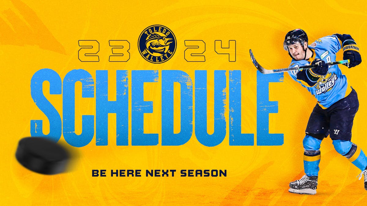 Walleye announce 2023-24 schedule; Opening Weekend is November 3 &amp; 4