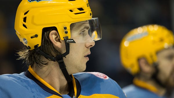Win Walleye game worn helmets: Saturday, March 30