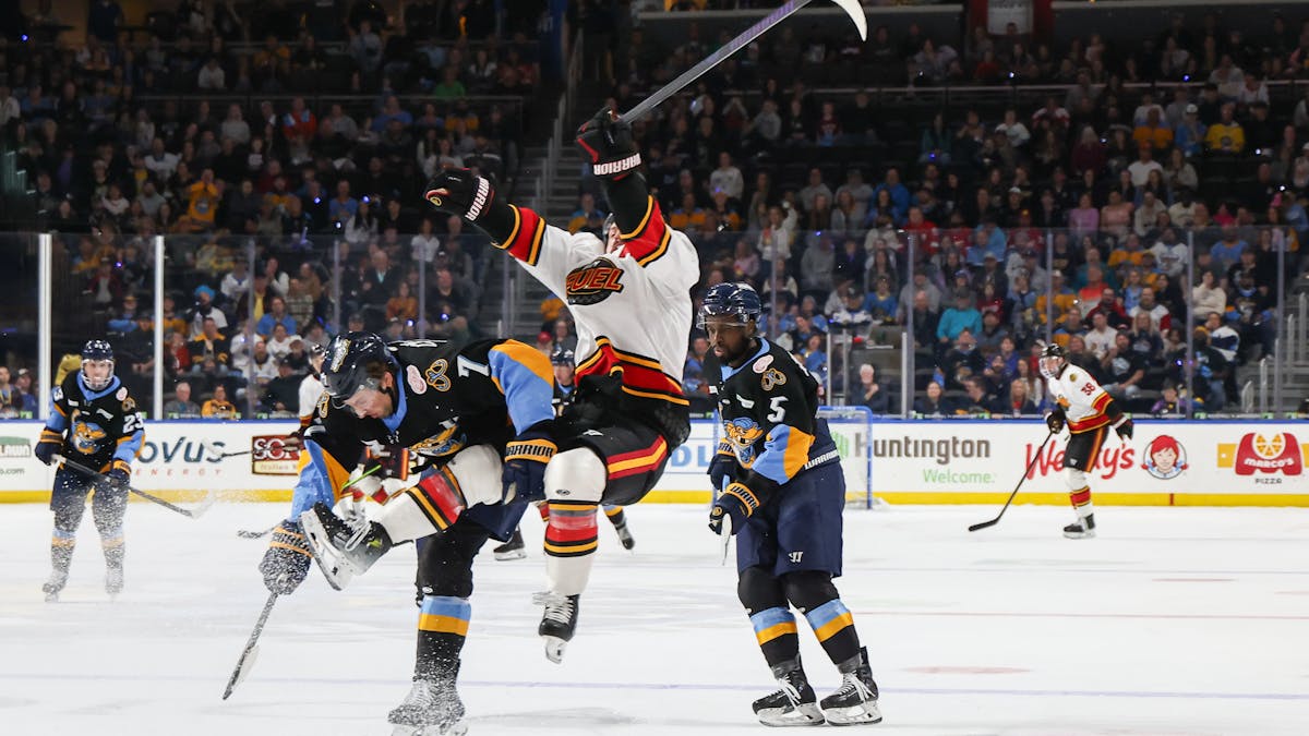 Walleye win a dominant game one against the Indy Fuel