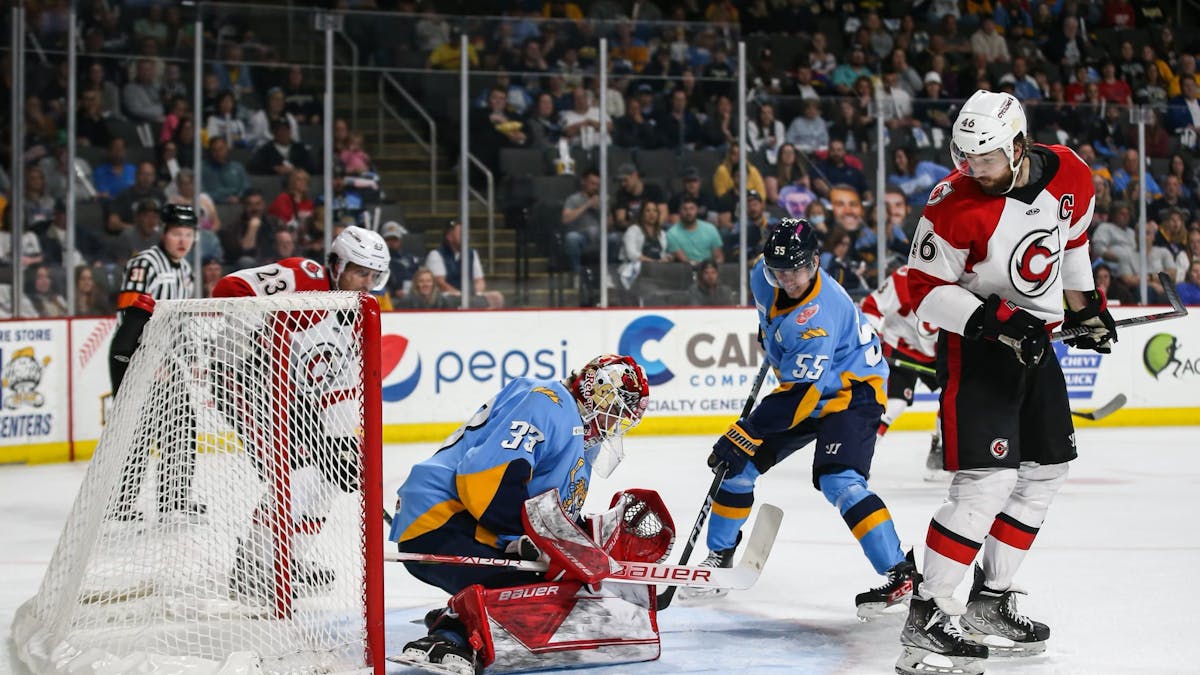 Cossa sets new personal best in 43-save game three win