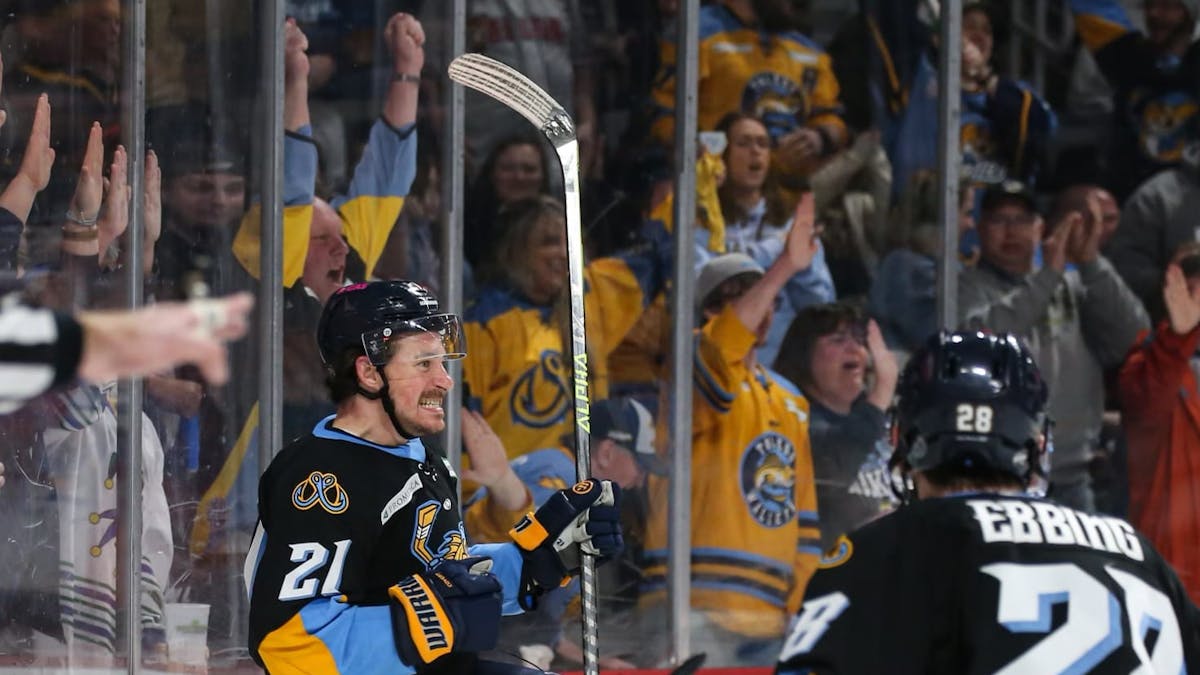 Walleye pick up one last point in regular season finale