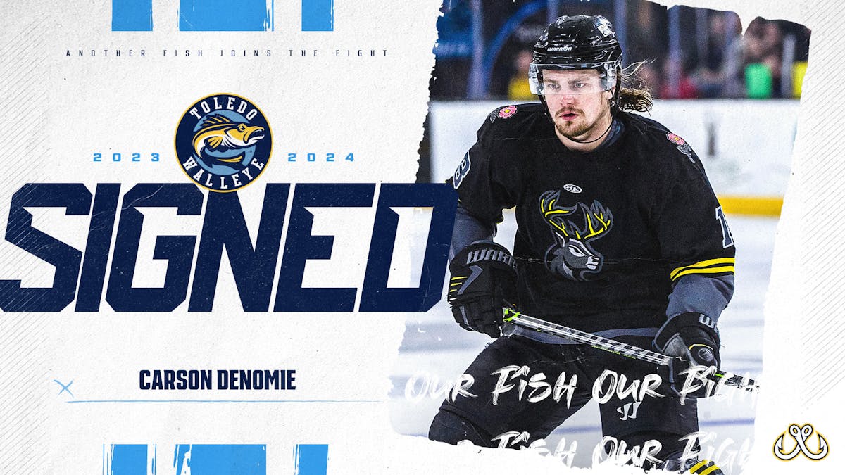 Walleye ink forward Carson Denomie for 2023-24 season